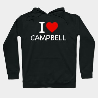 Campbell - I Love Icon Hoodie